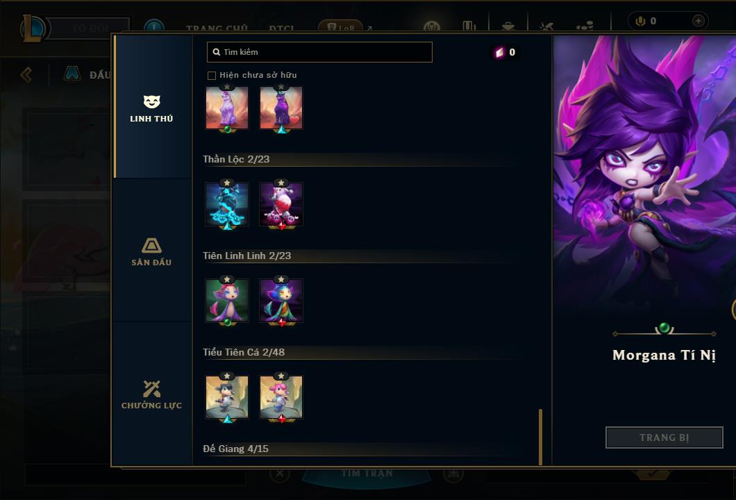 Acc Liên Minh Huyền Thoại/Đấu Trường Chân lý mã số 7928