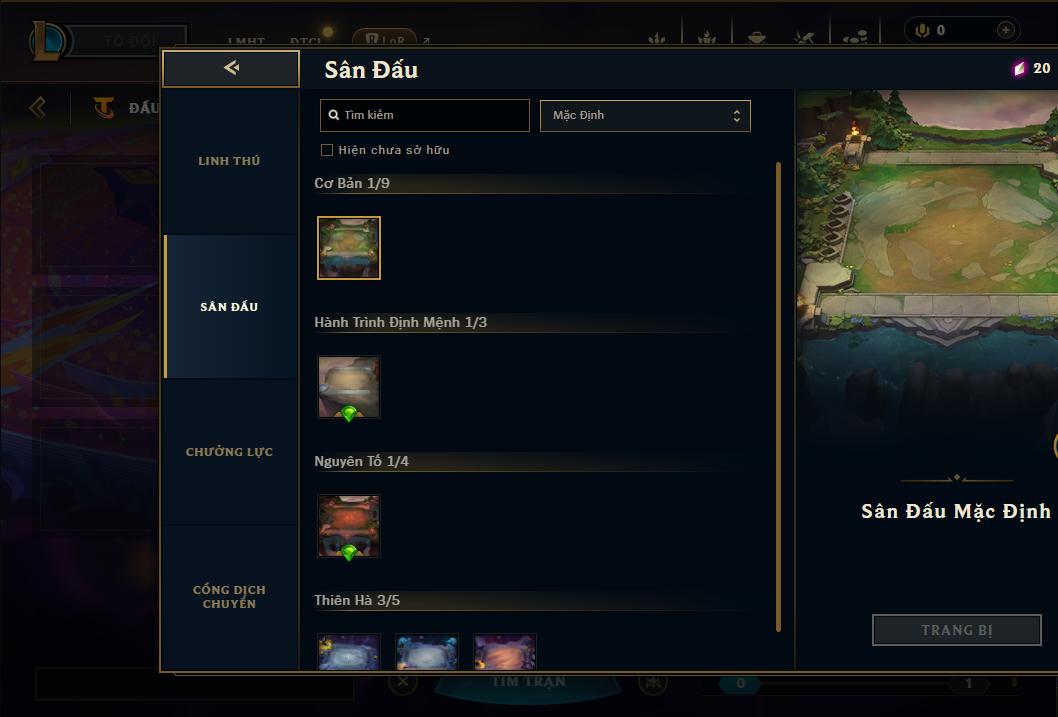 Acc Liên Minh Huyền Thoại/Đấu Trường Chân lý mã số 8950