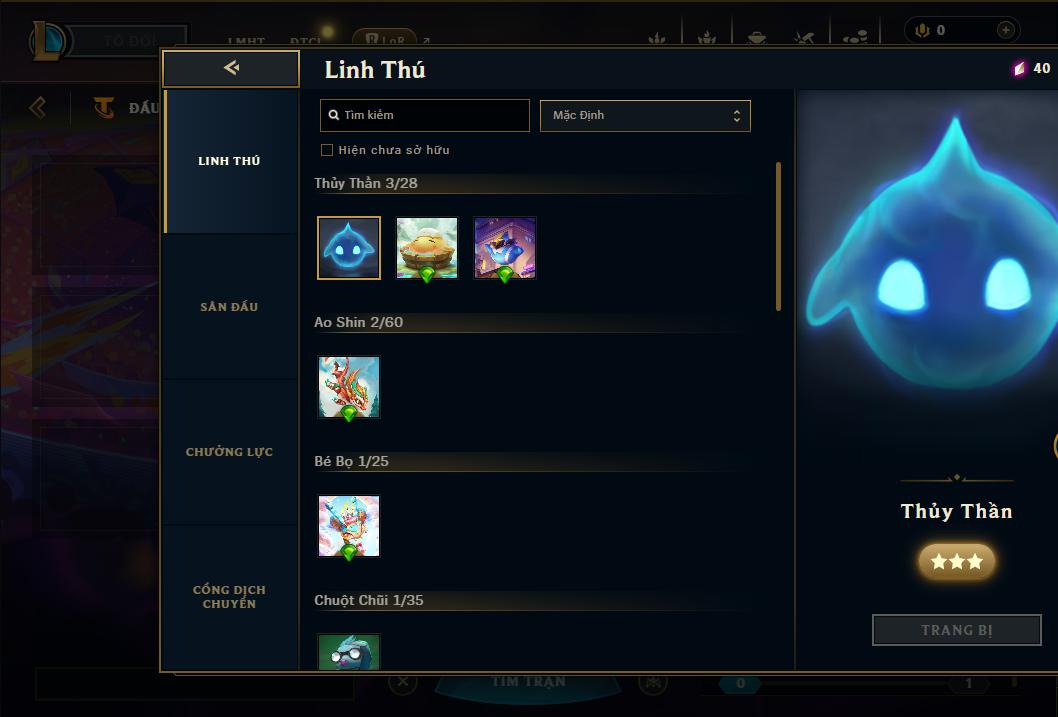 Acc Liên Minh Huyền Thoại/Đấu Trường Chân lý mã số 8966