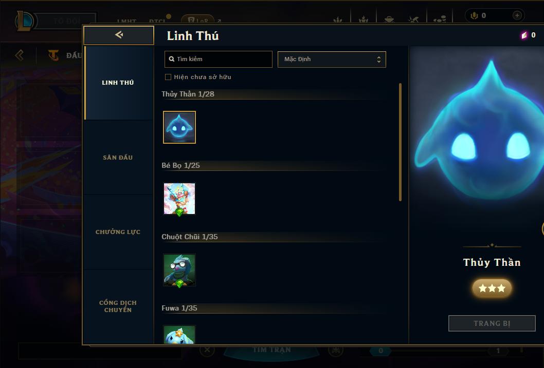 Acc Liên Minh Huyền Thoại/Đấu Trường Chân lý mã số 8973