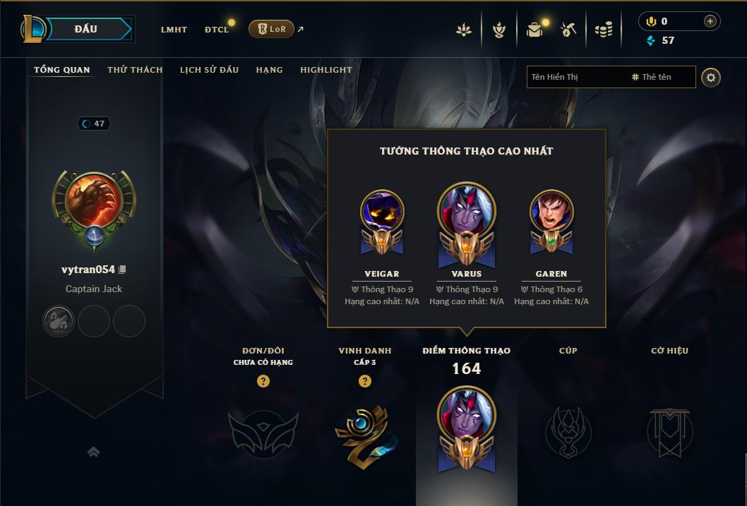 Acc Liên Minh Huyền Thoại/Đấu Trường Chân lý mã số 8982