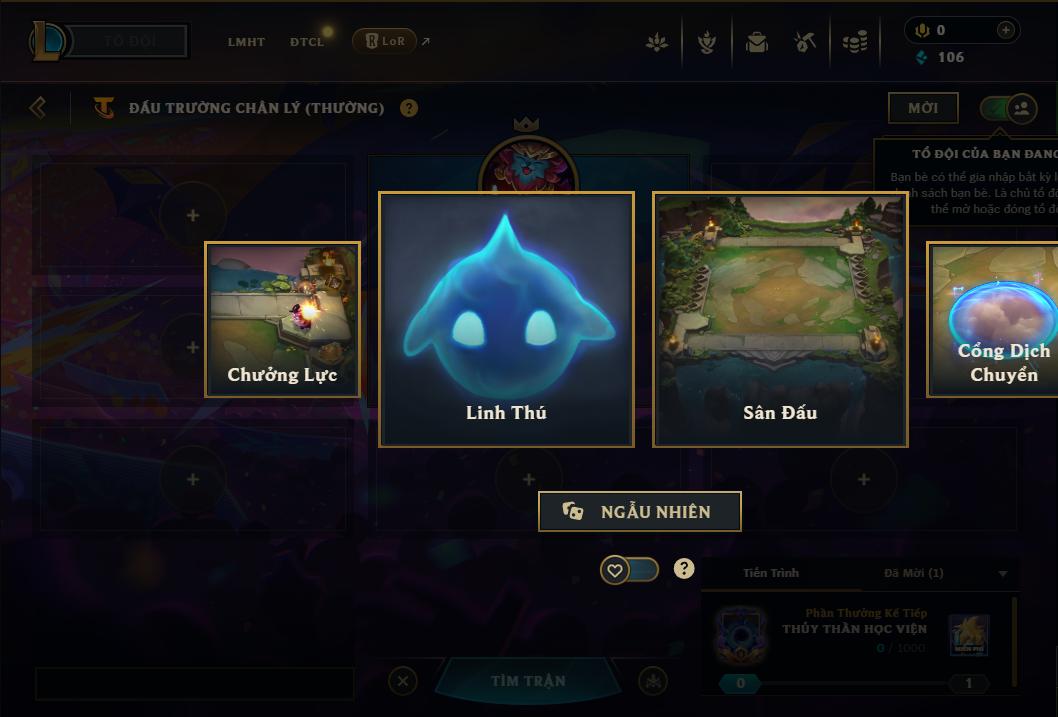 Acc Liên Minh Huyền Thoại/Đấu Trường Chân lý mã số 9001