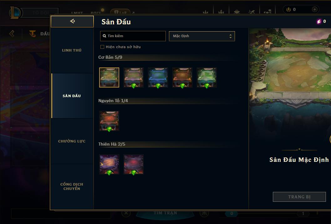 Acc Liên Minh Huyền Thoại/Đấu Trường Chân lý mã số 9001