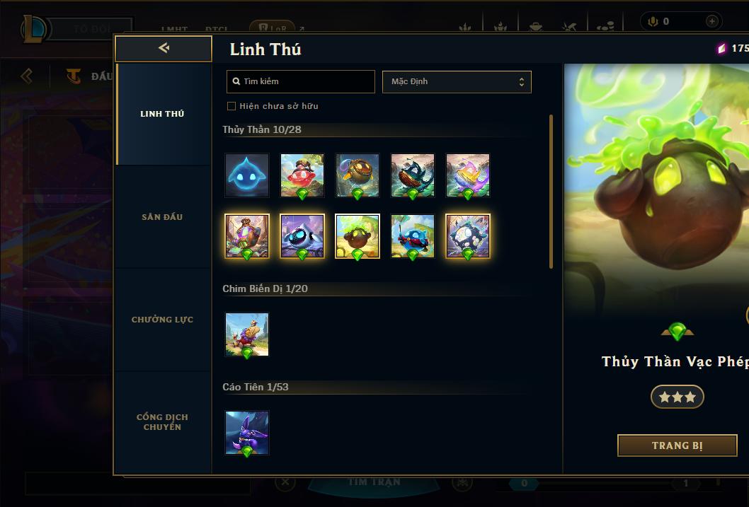 Acc Liên Minh Huyền Thoại/Đấu Trường Chân lý mã số 9037