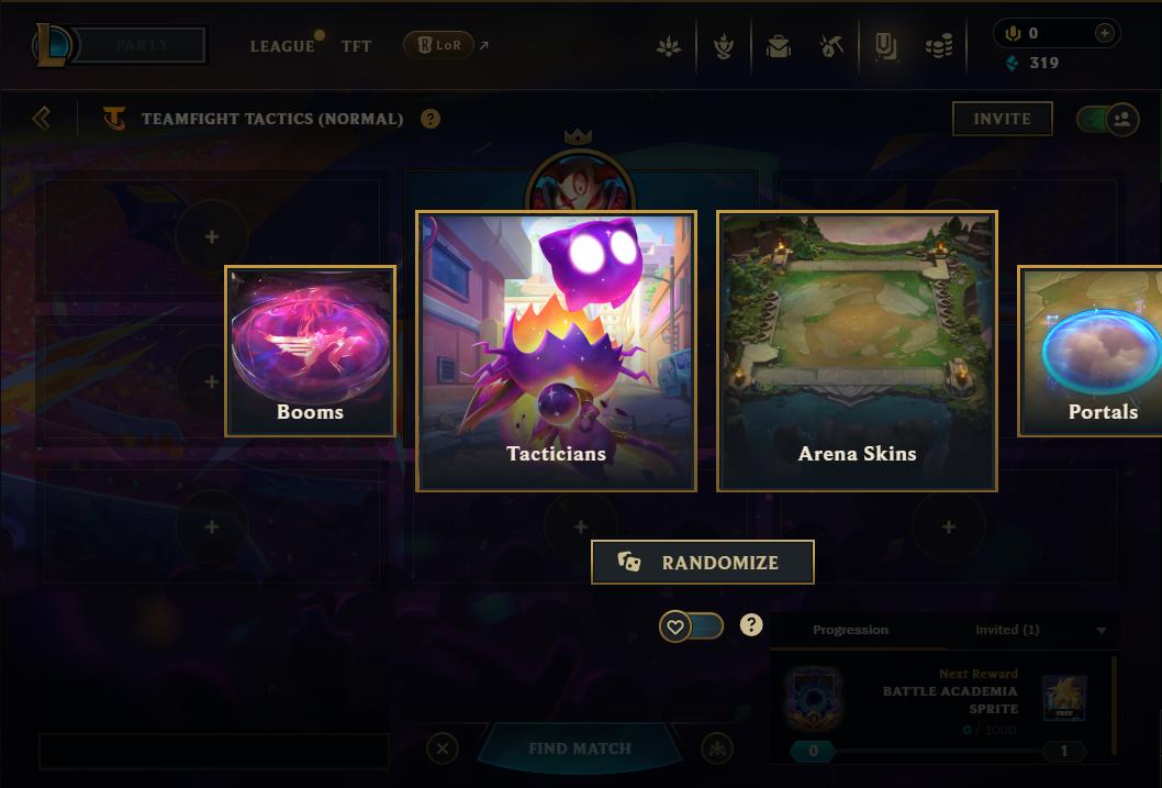 Acc Liên Minh Huyền Thoại/Đấu Trường Chân lý mã số 9040