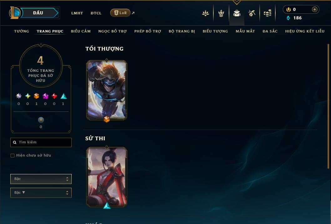 Acc Liên Minh Huyền Thoại/Đấu Trường Chân lý mã số 9055