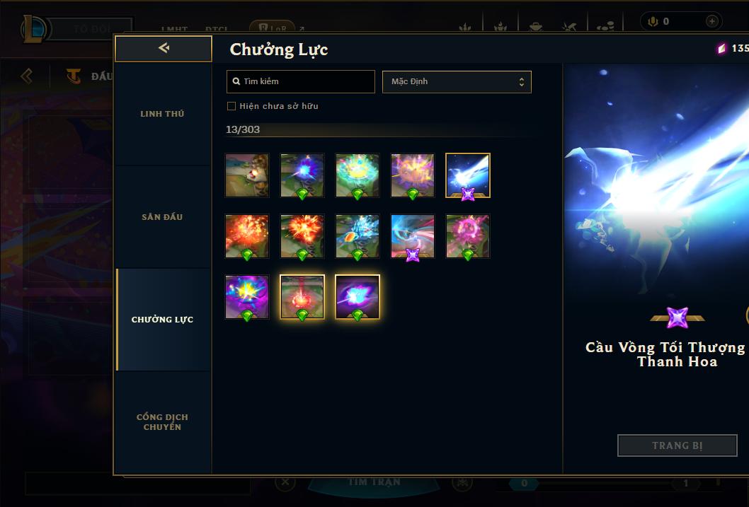 Acc Liên Minh Huyền Thoại/Đấu Trường Chân lý mã số 9059