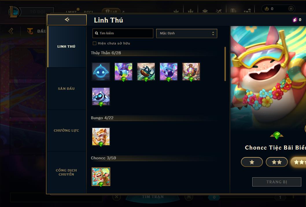 Acc Liên Minh Huyền Thoại/Đấu Trường Chân lý mã số 9062