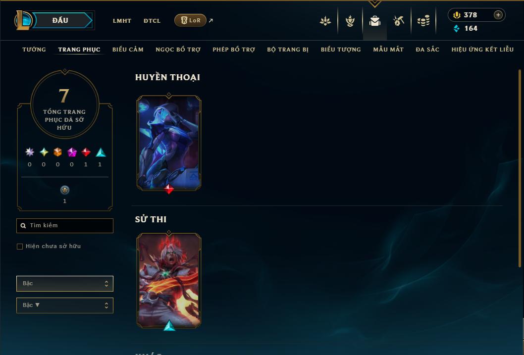 Acc Liên Minh Huyền Thoại/Đấu Trường Chân lý mã số 9067