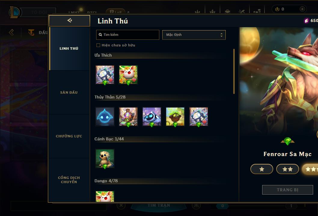 Acc Liên Minh Huyền Thoại/Đấu Trường Chân lý mã số 9081