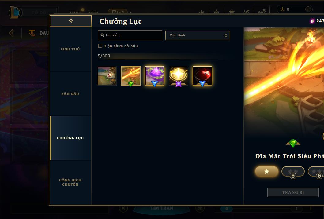 Acc Liên Minh Huyền Thoại/Đấu Trường Chân lý mã số 9097