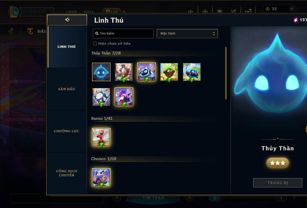 Acc Liên Minh Huyền Thoại/Đấu Trường Chân lý mã số 9106