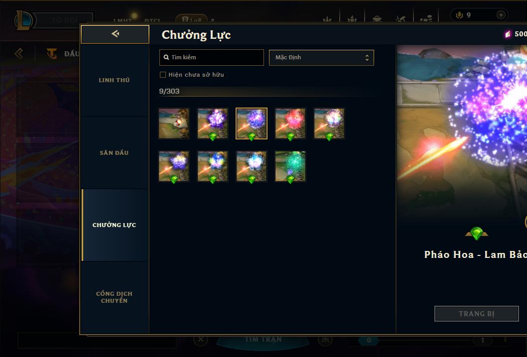 Acc Liên Minh Huyền Thoại/Đấu Trường Chân lý mã số 9119