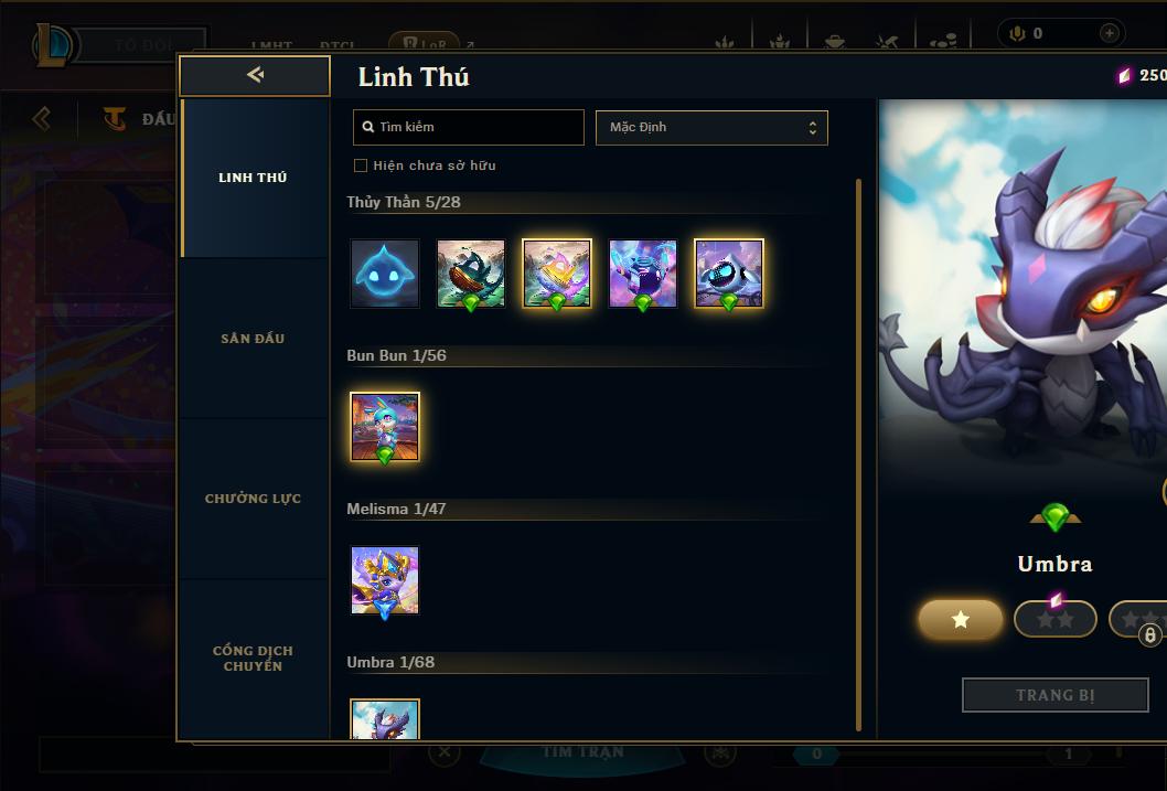 Acc Liên Minh Huyền Thoại/Đấu Trường Chân lý mã số 9120