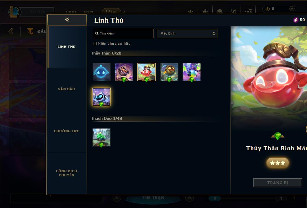 Acc Liên Minh Huyền Thoại/Đấu Trường Chân lý mã số 9121