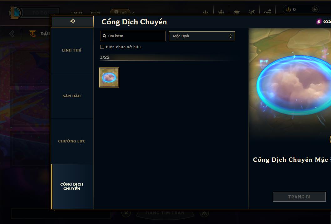 Acc Liên Minh Huyền Thoại/Đấu Trường Chân lý mã số 9134