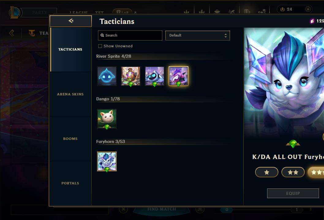 Acc Liên Minh Huyền Thoại/Đấu Trường Chân lý mã số 9146