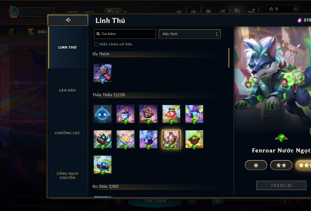 Acc Liên Minh Huyền Thoại/Đấu Trường Chân lý mã số 9151