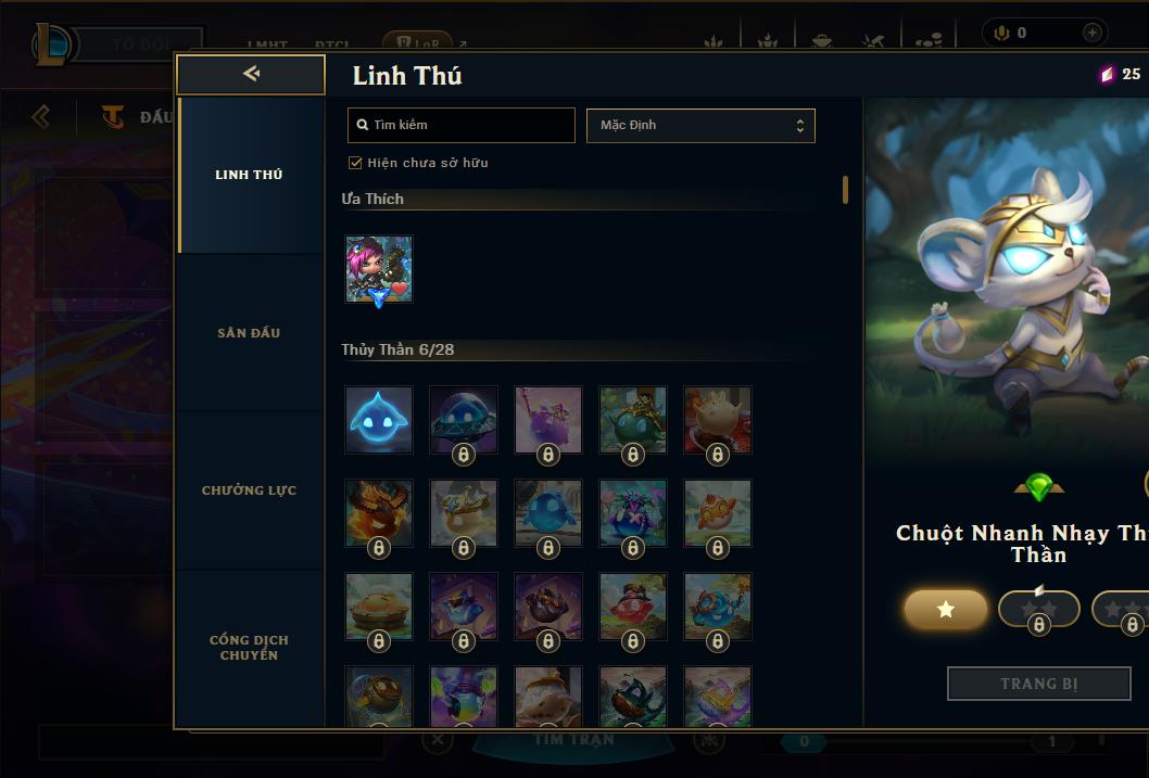 Acc Liên Minh Huyền Thoại/Đấu Trường Chân lý mã số 9153