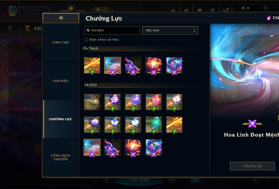 Acc Liên Minh Huyền Thoại/Đấu Trường Chân lý mã số 9157