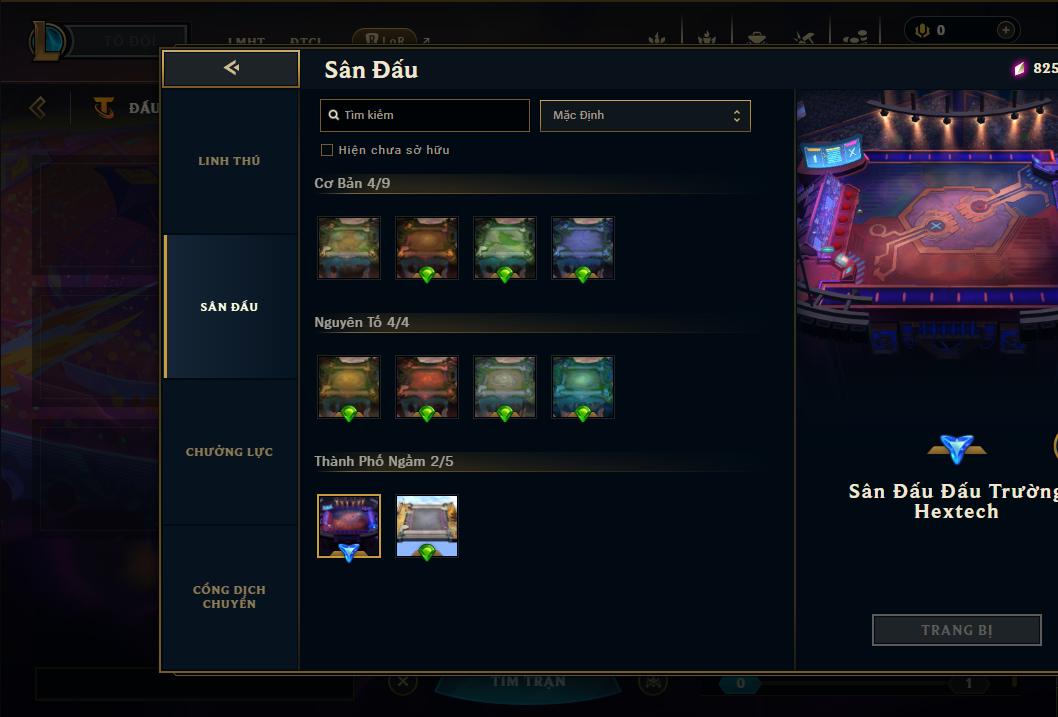 Acc Liên Minh Huyền Thoại/Đấu Trường Chân lý mã số 9161