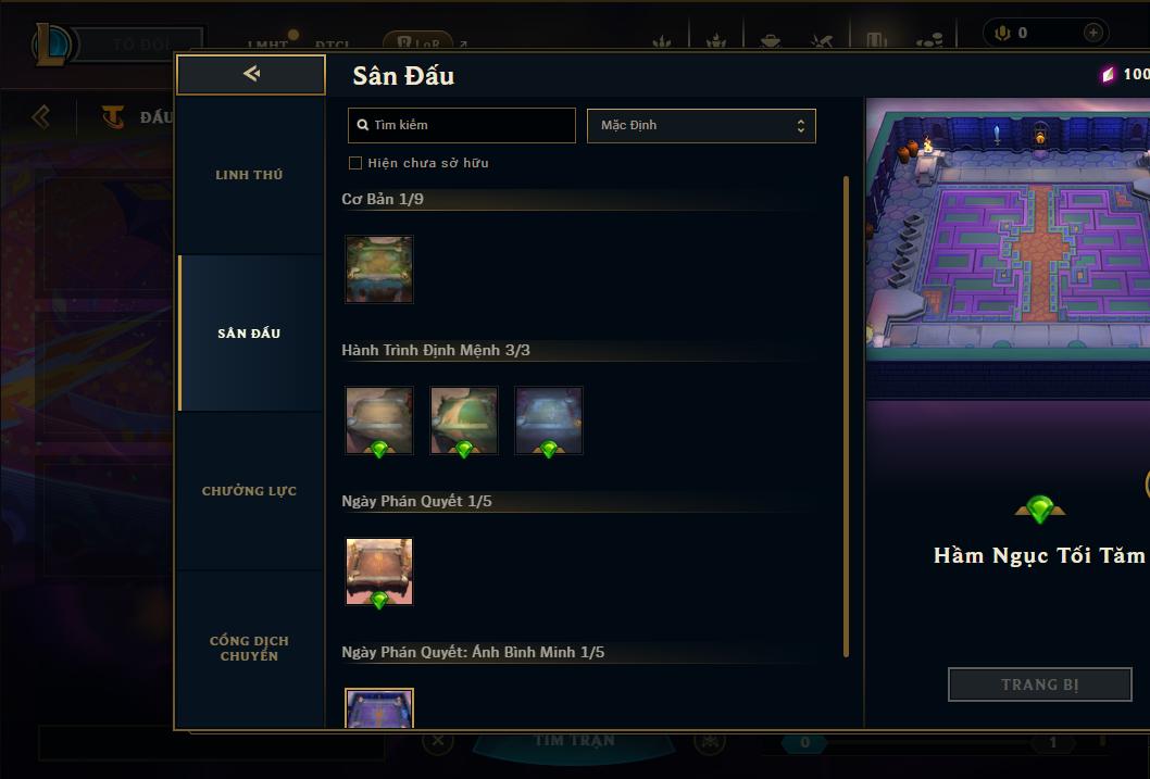 Acc Liên Minh Huyền Thoại/Đấu Trường Chân lý mã số 9162