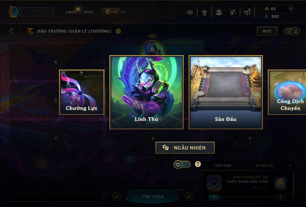 Acc Liên Minh Huyền Thoại/Đấu Trường Chân lý mã số 9166