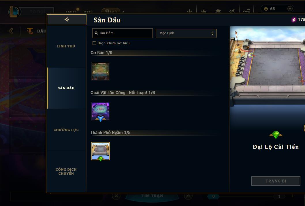 Acc Liên Minh Huyền Thoại/Đấu Trường Chân lý mã số 9166