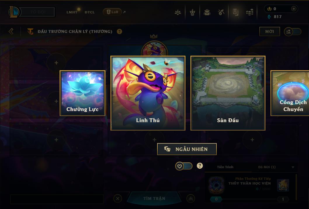 Acc Liên Minh Huyền Thoại/Đấu Trường Chân lý mã số 9168