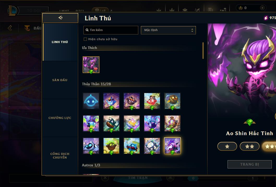 Acc Liên Minh Huyền Thoại/Đấu Trường Chân lý mã số 9169