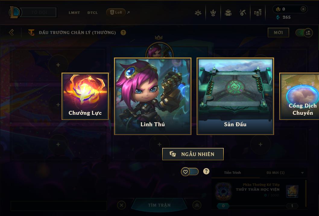 Acc Liên Minh Huyền Thoại/Đấu Trường Chân lý mã số 9170