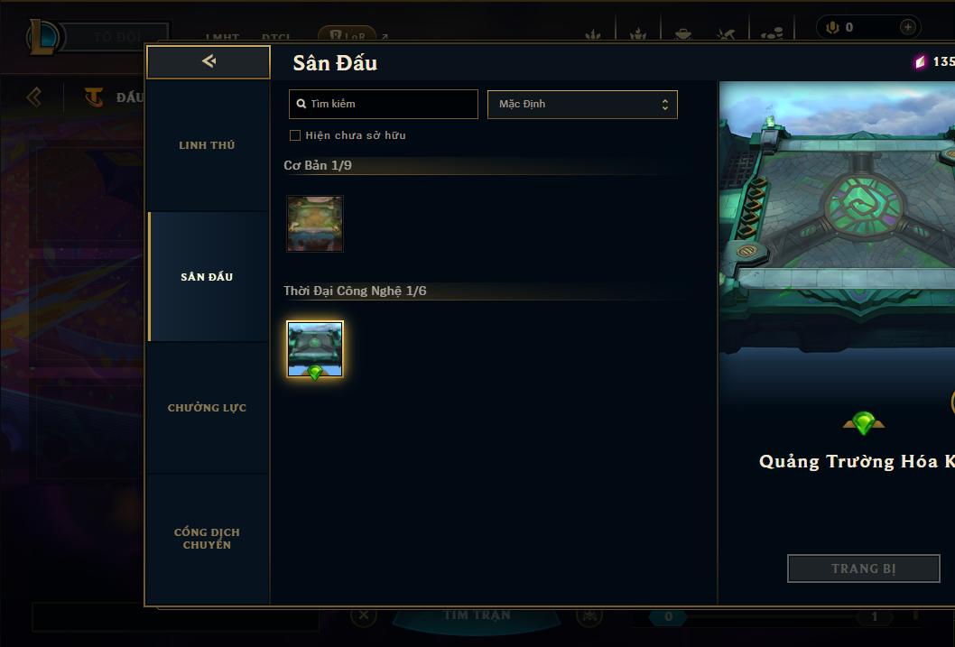 Acc Liên Minh Huyền Thoại/Đấu Trường Chân lý mã số 9170