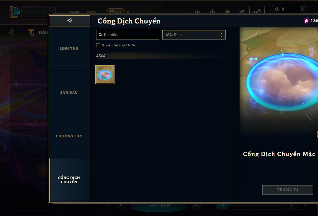 Acc Liên Minh Huyền Thoại/Đấu Trường Chân lý mã số 9170