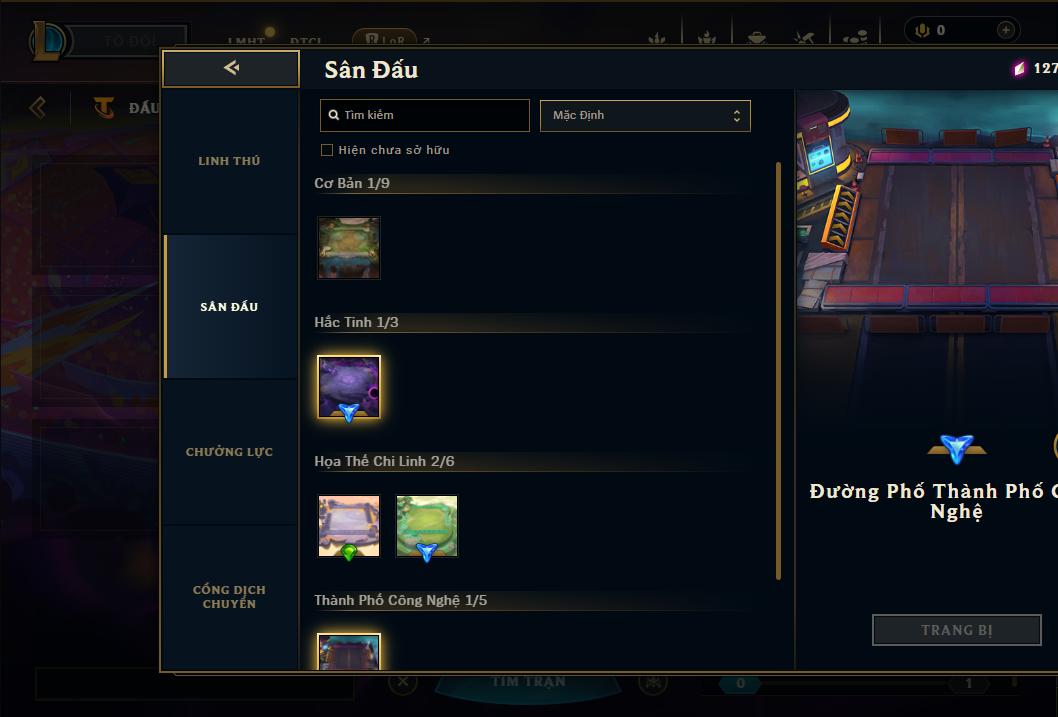 Acc Liên Minh Huyền Thoại/Đấu Trường Chân lý mã số 9171