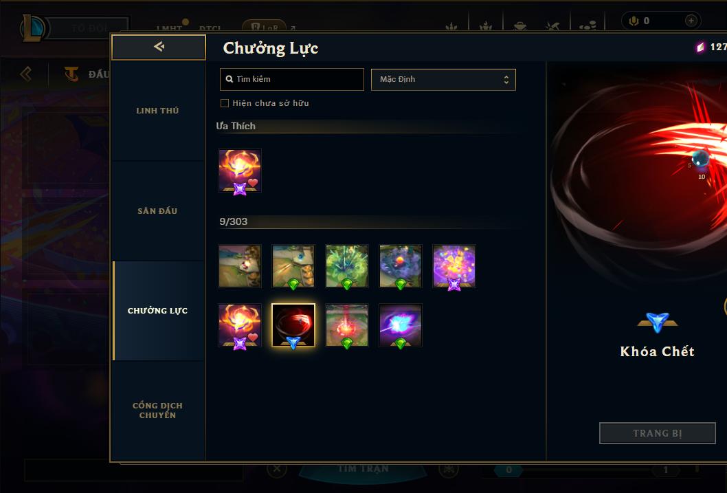 Acc Liên Minh Huyền Thoại/Đấu Trường Chân lý mã số 9171