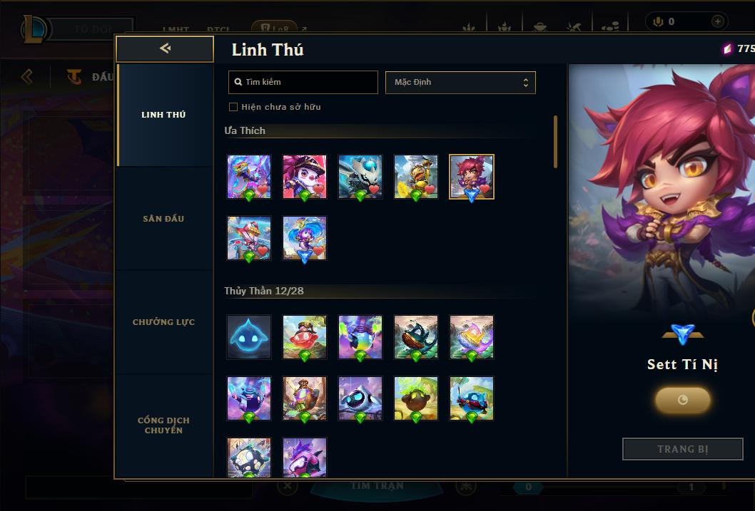 Acc Liên Minh Huyền Thoại/Đấu Trường Chân lý mã số 9178