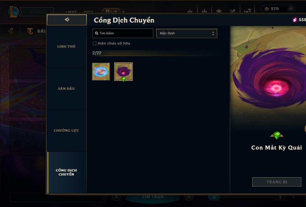 Acc Liên Minh Huyền Thoại/Đấu Trường Chân lý mã số 9182