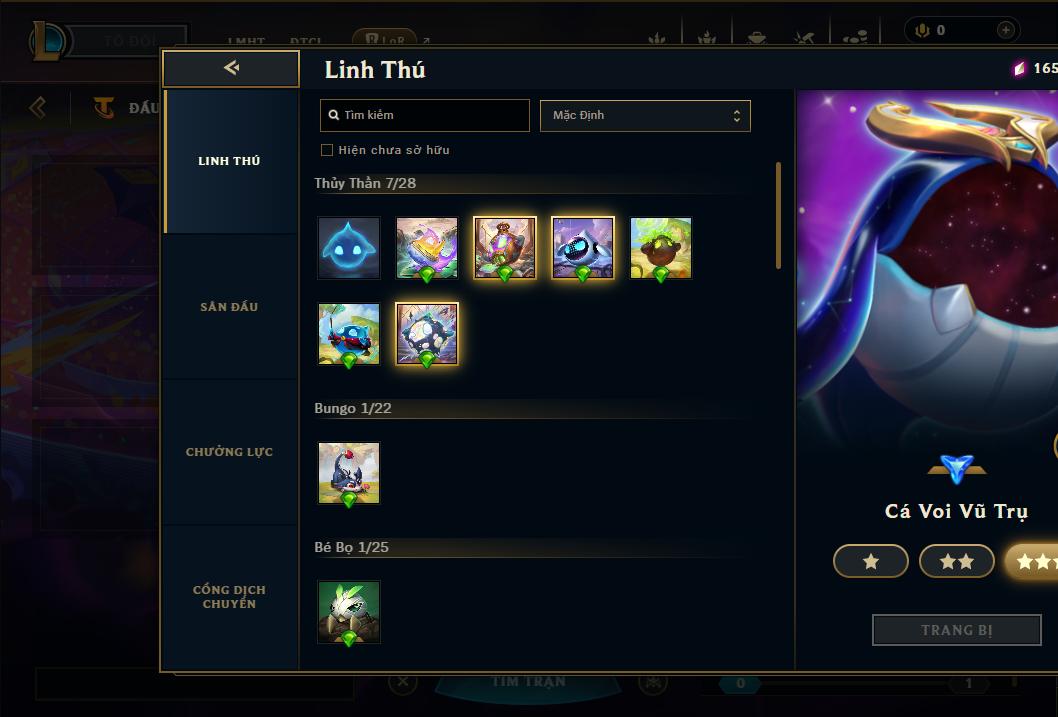 Acc Liên Minh Huyền Thoại/Đấu Trường Chân lý mã số 9188