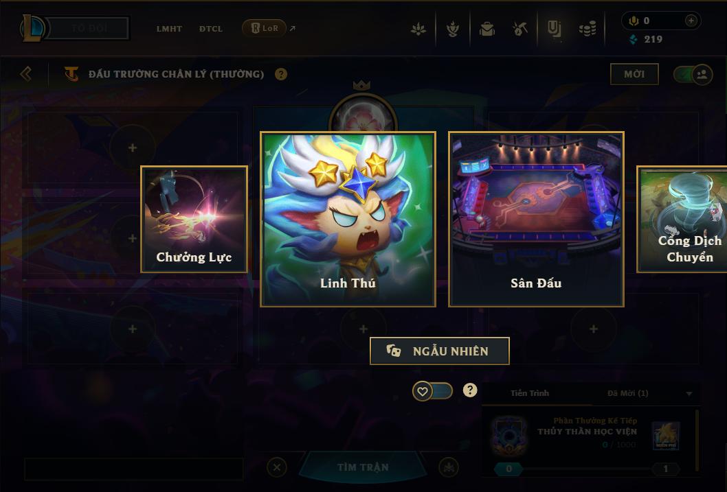 Acc Liên Minh Huyền Thoại/Đấu Trường Chân lý mã số 9191