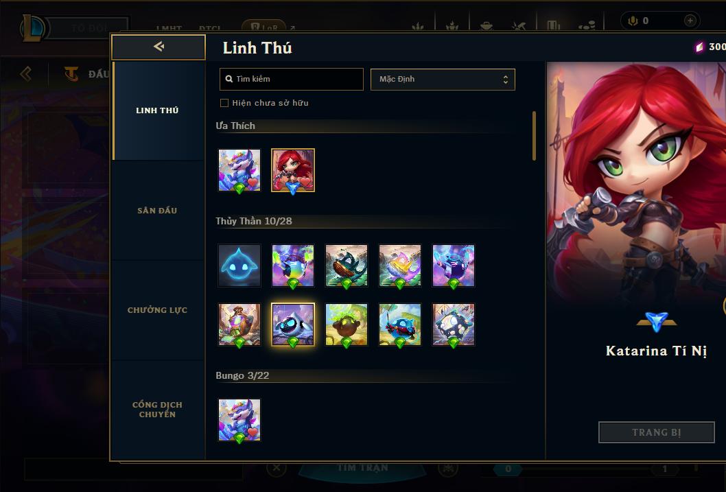 Acc Liên Minh Huyền Thoại/Đấu Trường Chân lý mã số 9192