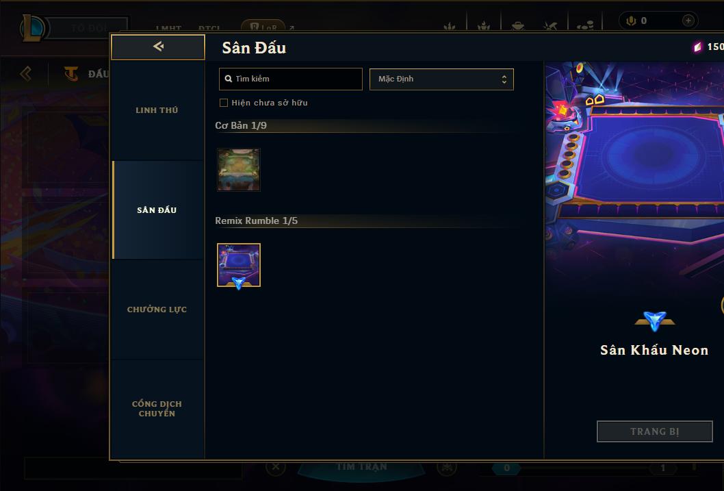 Acc Liên Minh Huyền Thoại/Đấu Trường Chân lý mã số 9193