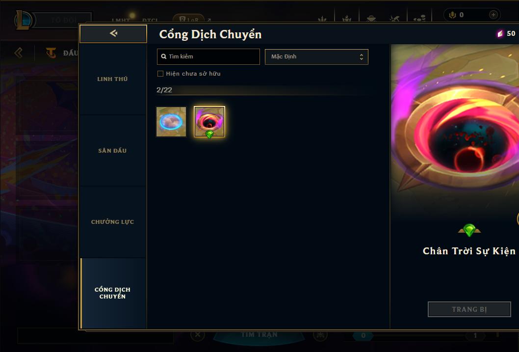 Acc Liên Minh Huyền Thoại/Đấu Trường Chân lý mã số 9195