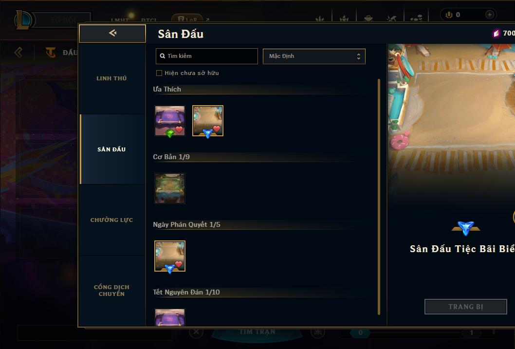 Acc Liên Minh Huyền Thoại/Đấu Trường Chân lý mã số 9197