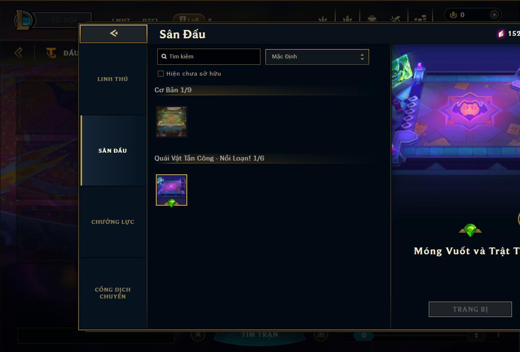 Acc Liên Minh Huyền Thoại/Đấu Trường Chân lý mã số 9198