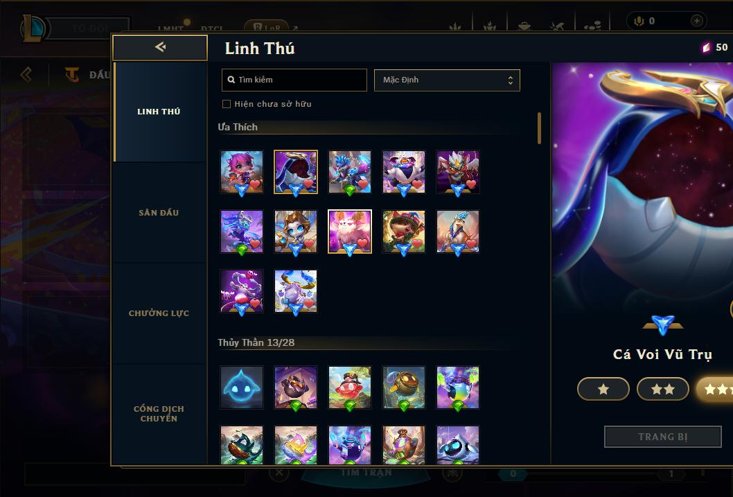 Acc Liên Minh Huyền Thoại/Đấu Trường Chân lý mã số 9200