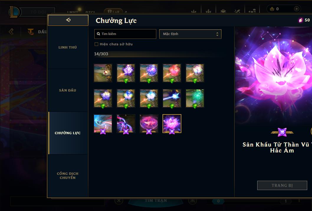 Acc Liên Minh Huyền Thoại/Đấu Trường Chân lý mã số 9200