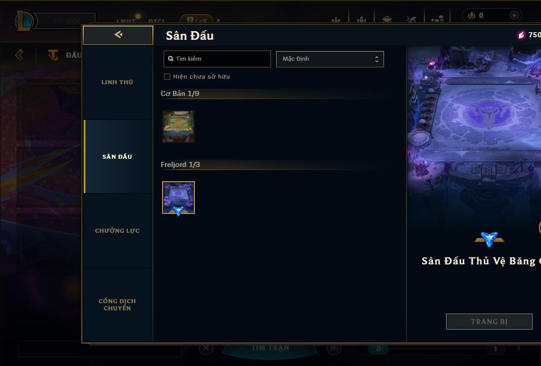 Acc Liên Minh Huyền Thoại/Đấu Trường Chân lý mã số 9201