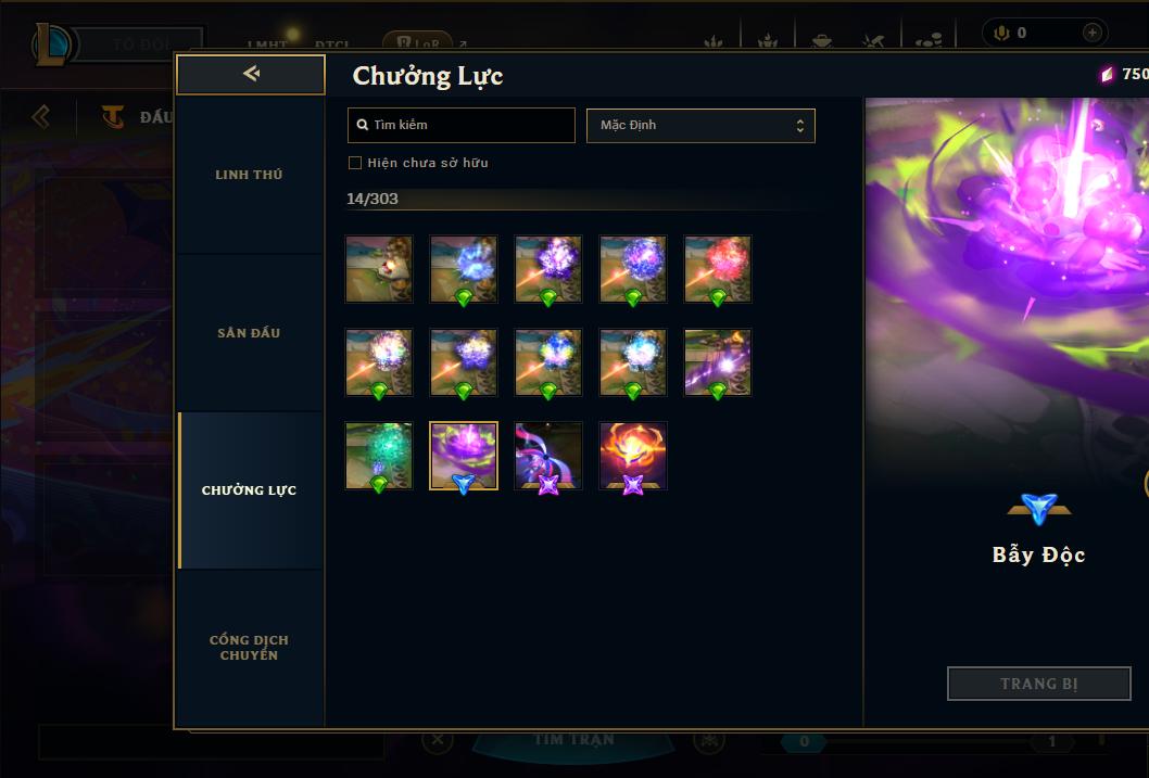 Acc Liên Minh Huyền Thoại/Đấu Trường Chân lý mã số 9201