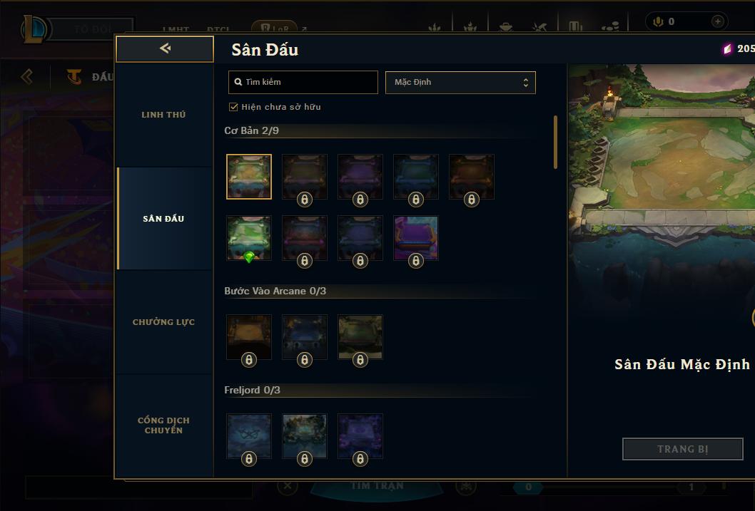 Acc Liên Minh Huyền Thoại/Đấu Trường Chân lý mã số 9203