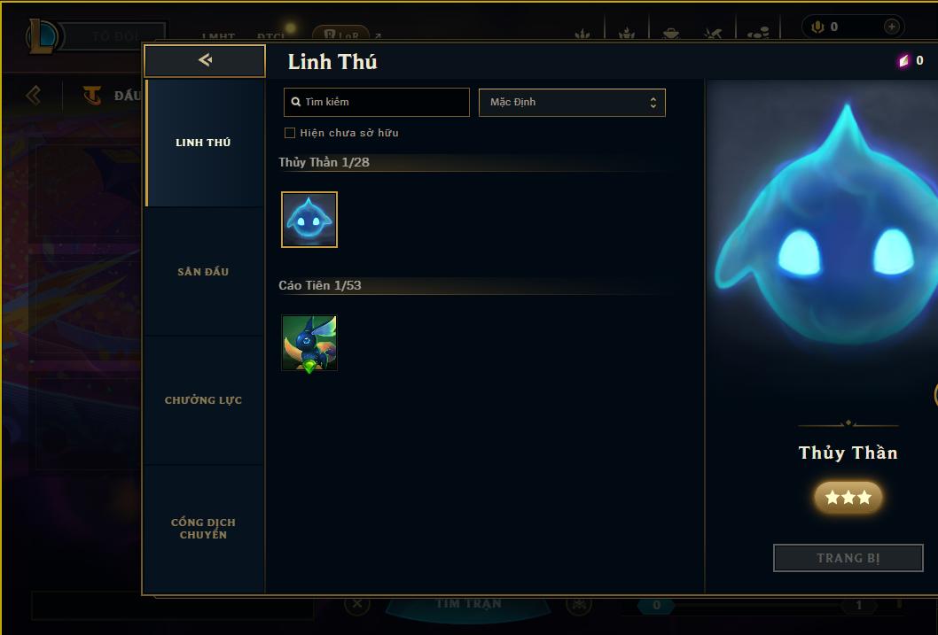 Acc Liên Minh Huyền Thoại/Đấu Trường Chân lý mã số 9221